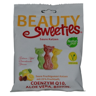 Beauty Sweeties vegán gumicukor cicák 125g