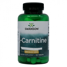 Swanson L-Carnitine (L-karnitin) 500mg tabletta 100db