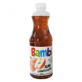 Bambi Light gyümölcs szörp - alma 1000ml