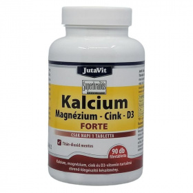 JutaVit Kalcium-magnézium-cink-D3 Forte tabletta 90db