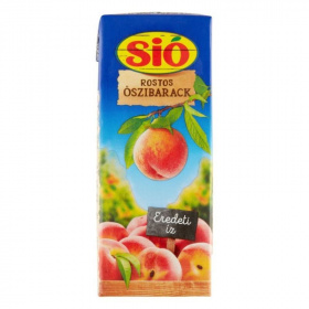 Sió gyümölcsital - rostos őszibarack 200ml