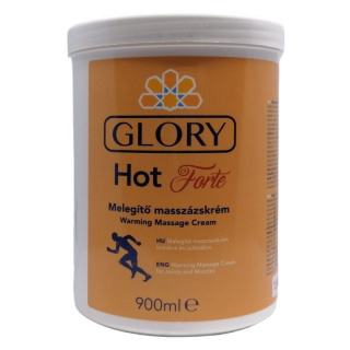 Glory Hot Forte melegítő masszázskrém 900ml