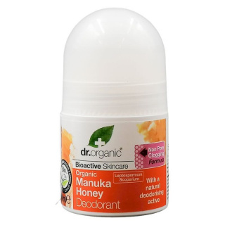 Dr. Organic bio Manuka Honey mézes dezodor 50ml