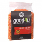 Good4u lencse vörös 500g Good4u lencse vörös 500g