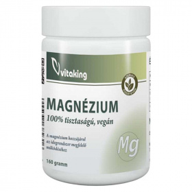 Vitaking Magnézium citrát (Magnesium 100% Pure Powder) por 160g