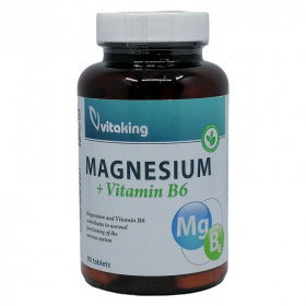 Vitaking Magnézium + B6-vitamin tabletta 90db
