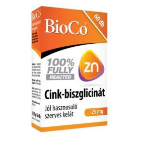 BioCo Cink-biszglicinát 25mg tabletta 60db