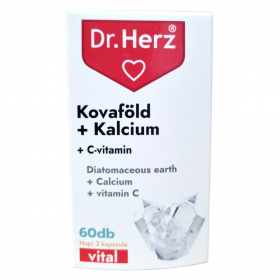 Dr. Herz Kovaföld + Ca + C-vitamin kapszula 60db