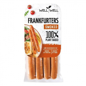 Well-Well vegán frankfurti füstölt négyes 180g