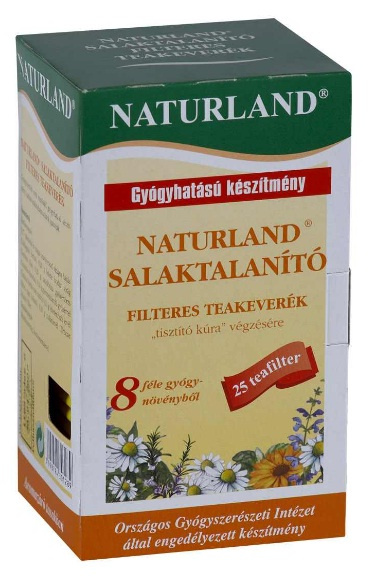 Ft - Naturland salaktalanító tea 25db - Egészségpláza Budapest